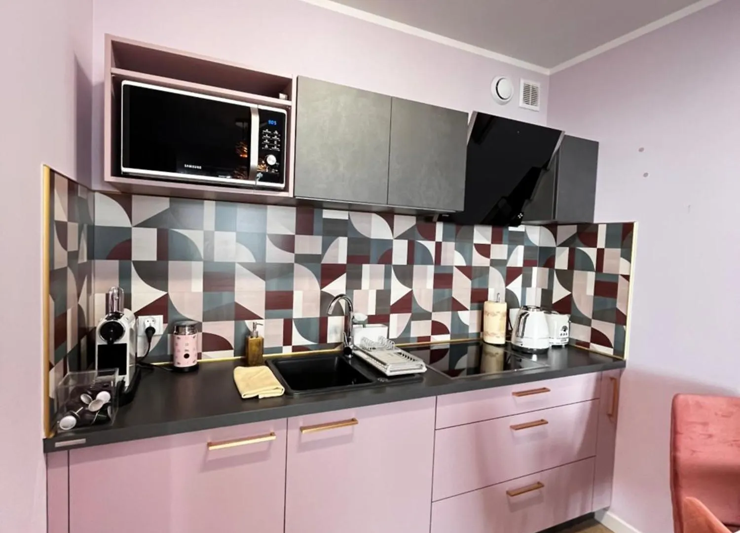 Apartament Nadmorskie Tarasy Pink&Blue Kołobrzeg