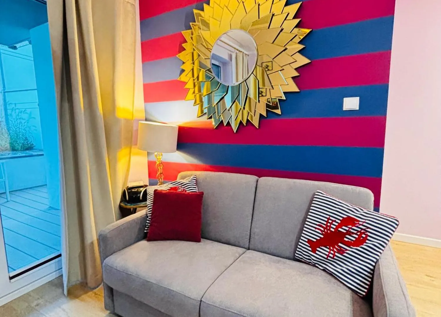Nadmorskie Tarasy Pink&Blue Kołobrzeg Apartament